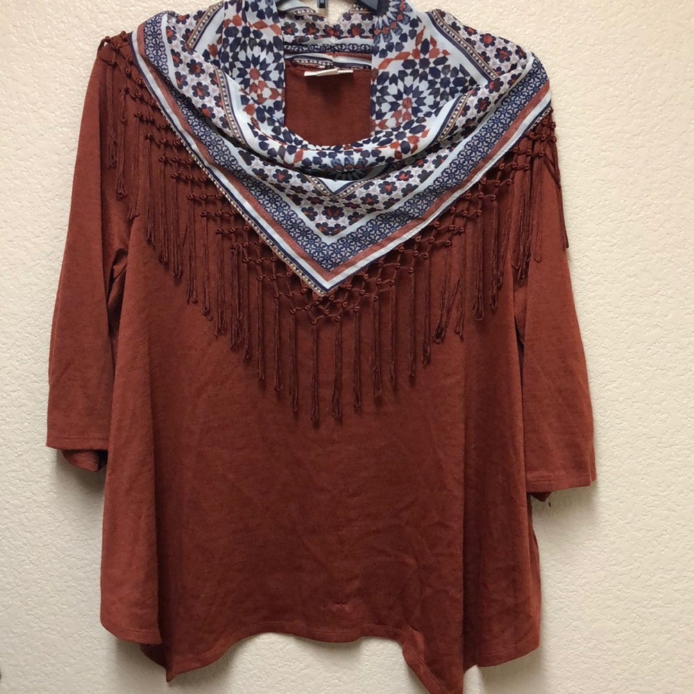 Style & Co. Sweater & Scarf Set 2X